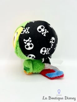 Peluche Skully Perroquet Jake Et Les Pirates Du Pays Imaginaire Disney Store Vert Bandana 17 Cm -Disney peluche skully perroquet jake et les pirates du pays imaginaire disney store 1