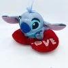 Peluche Stitch Love Disney Store Monstre Extraterrestre Coeur Rouge -Disney peluche stitch coeur love saint valentin disneyland disney rouge 7