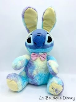 Peluche Stitch Pâques Disney Store 2020 Monstre Bleu Lapin 30 Cm