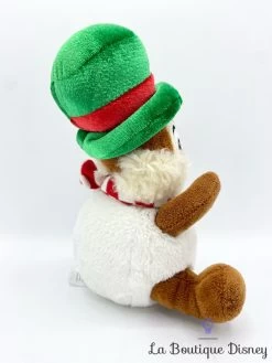 Peluche Tic Boule De Neige Disney Store Tic Et Tac Noël Chapeau Vert 20 Cm -Disney peluche tic boule de neige disney store noel tic et tac chapeau vert 2