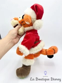 Peluche Tigrou Père Noël Disney Store Exclusive Winnie L'ourson Tigre Bonnet Chapeau Noël 40 Cm -Disney peluche tigrou noel disney store exclusive winnie ourson tigre orange bonnet pere noel 1
