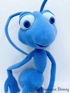 Peluche Tilt 1001 Pattes XXL Disney Store Insecte Fourmi Bleu Articulé 58 Cm -Disney peluche tilt3