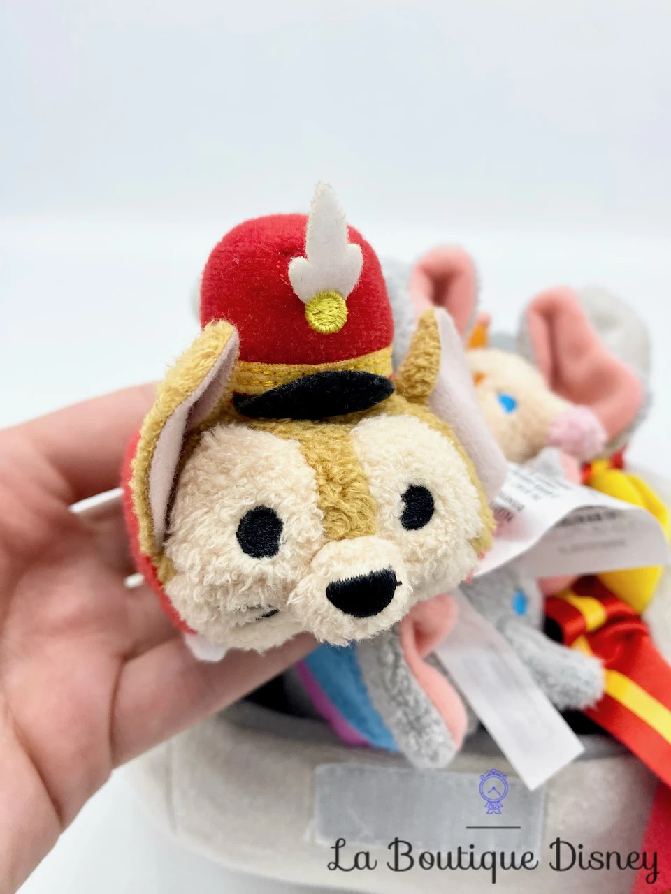 Peluche Tsum Tsum Sac Dumbo 75ème Anniversaire Disney Store Bag Set Jumbo Timothée Clown Éléphant 6 Peluche Tsum Tsum Sac Dumbo 75ème Anniversaire Disney Store Bag Set Jumbo Timothée Clown Éléphant – Image 4