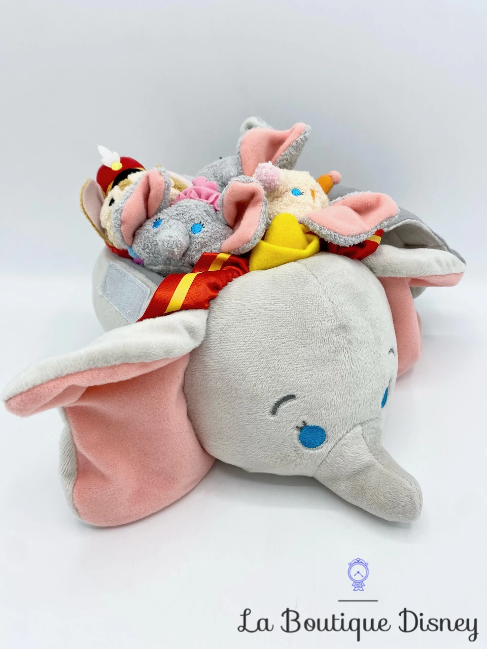 Peluche Tsum Tsum Sac Dumbo 75ème Anniversaire Disney Store Bag Set Jumbo Timothée Clown Éléphant 3 Peluche Tsum Tsum Sac Dumbo 75ème Anniversaire Disney Store Bag Set Jumbo Timothée Clown Éléphant