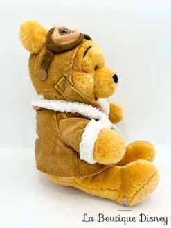 Peluche Winnie L'ourson Aviateur Disney Store Pooh High Flyers Lunettes 36 Cm -Disney peluche winnie ourson aviateur poohs highflyers disney store vintage lunettes 3