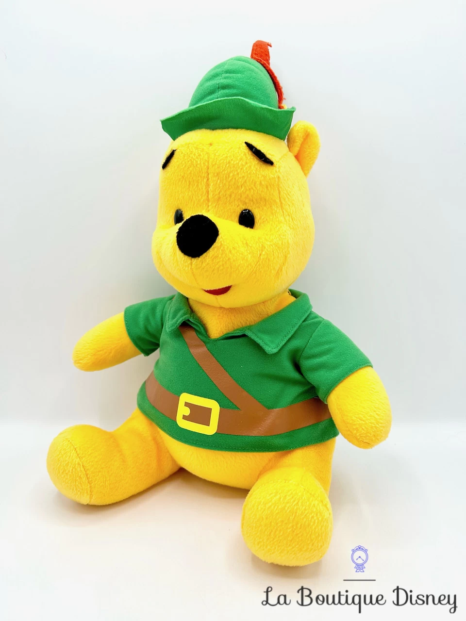 Peluche Winnie L'ourson Robin Des Bois Disney Déguisement Vert 33 Cm 2 Peluche Winnie L'ourson Robin Des Bois Disney Déguisement Vert 33 Cm