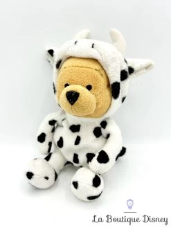 Peluche Winnie L'ourson Vache Disney Store Déguisement Animal 20 Cm