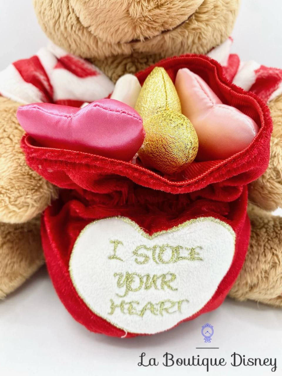 Peluche Winnie L'ourson Prisoner Of Love Disney Store Limited Edition Saint Valentin Stole Your Heart édition Limitée 30 Cm 5 Peluche Winnie L'ourson Prisoner Of Love Disney Store Limited Edition Saint Valentin Stole Your Heart édition Limitée 30 Cm – Image 3