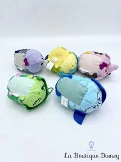 Peluches Tsum Tsum Set Vice Versa Joie Tristesse Dégout Peur Bing Bong Disney Store -Disney peluches tsum tsum vice versa joie tristesse degout peur bing bong ensemble set 5