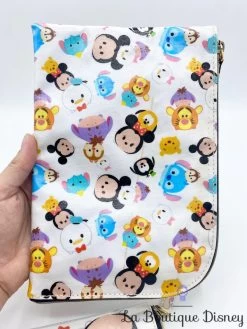 Pochettes Tsum Tsum Disney Store Blanc Trousse Maquillage -Disney pochette trousse maquillage tsum tsum disney store pochette 5