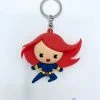 Porte Clés Black Widow Marvel Disney MFG Figurine Plastique Rouge Bleu -Disney porte cles captain marvel marvel disneyland paris disney personnage plastique porte clef2