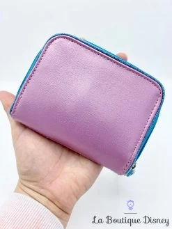 Porte Monnaie Anna Elsa La Reine Des Neiges Disney Store Argent Portefeuille -Disney porte monnaie anna elsa la reine des neiges disney store violet 3