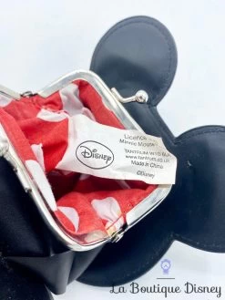 Porte Monnaie Minnie Mouse Disney Claire's Noir Noeud Rouge Portefeuille Pochette 9 Porte Monnaie Minnie Mouse Disney Claire's Noir Noeud Rouge Portefeuille Pochette -Disney porte monnaie minnie mouse disney visage noeud portefeuille 3