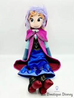 Poupée Chiffon Anna La Reine Des Neiges Disney On Ice Peluche Princesse Hiver 52 Cm