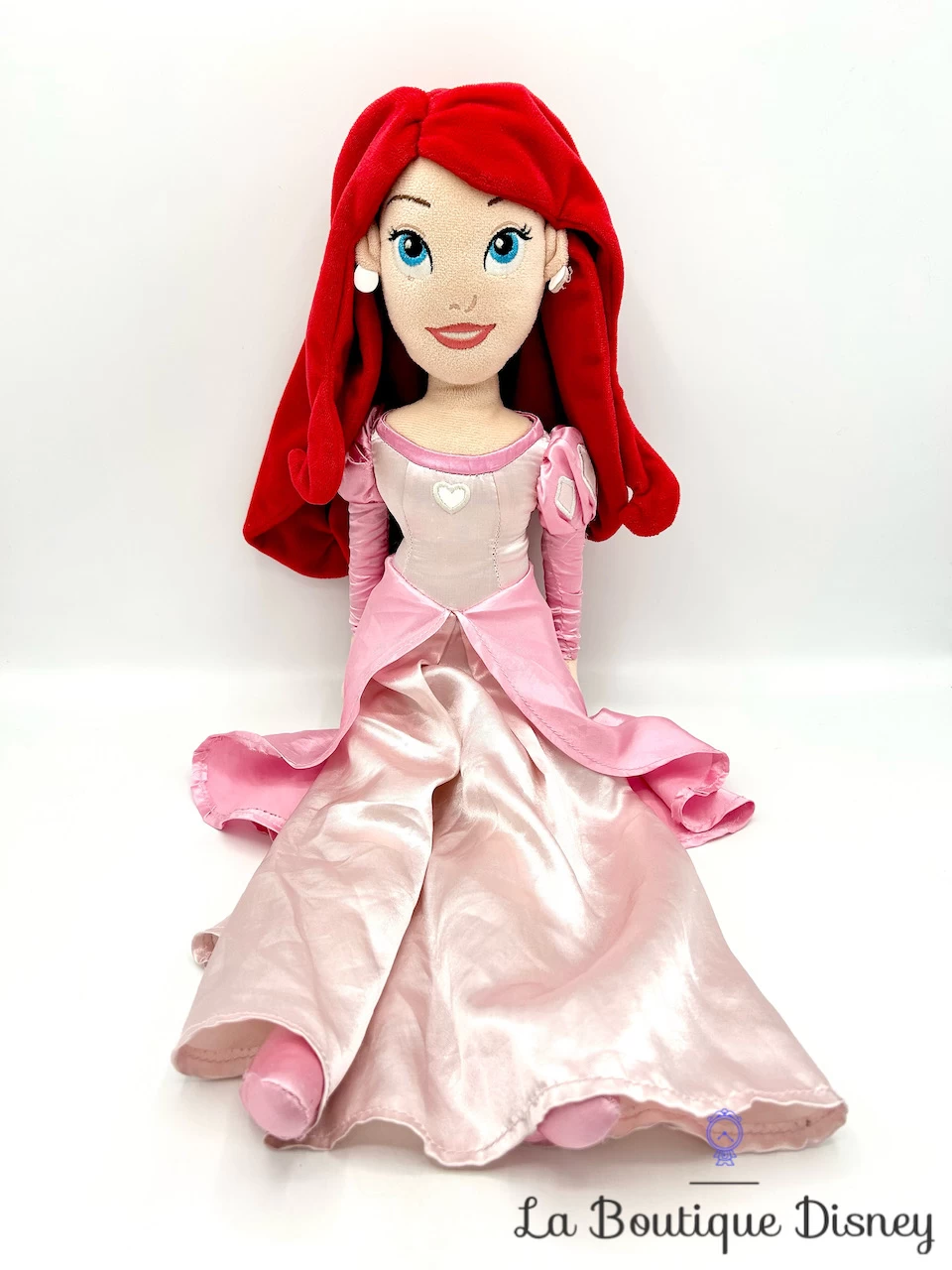 Poupée Chiffon Ariel Robe Rose La Petite Sirène Disney Store 2014 Peluche Princesse 53 Cm 3 Poupée Chiffon Ariel Robe Rose La Petite Sirène Disney Store 2014 Peluche Princesse 53 Cm