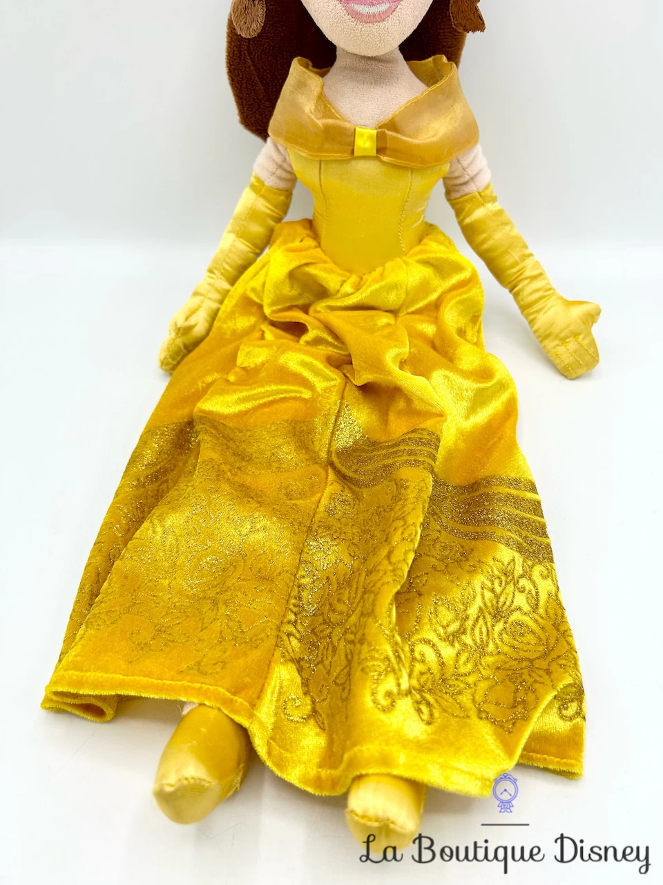 Poupée Chiffon Belle La Belle Et La Bête Disney Store 2014 Peluche Princesse Jaune Velours 52 Cm 4 Poupée Chiffon Belle La Belle Et La Bête Disney Store 2014 Peluche Princesse Jaune Velours 52 Cm – Image 2