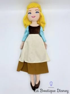 Poupée Chiffon Cendrillon Robe De Travail 70e Anniversaire Disney Store Peluche 45 Cm -Disney poupee chiffon cendrillon disney store shopdisney peluche robe menage 50 cm 8