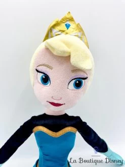 Poupée Chiffon Elsa La Reine Des Neiges Disney Store Peluche Cape Fourrure Hiver 53 Cm -Disney poupee chiffon elsa hiver robe bleu la reine des neiges 2 disney store princesse cape peluche 53 cm 8