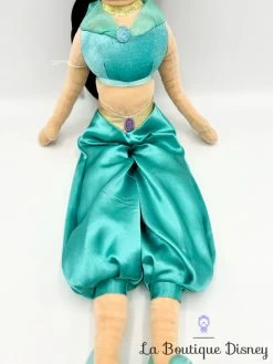 Poupée Chiffon Jasmine Disney Store Aladdin Peluche Princesse Bleu 54 Cm -Disney poupee chiffon jasmine disneyland disney peluche princesse aladdin 1