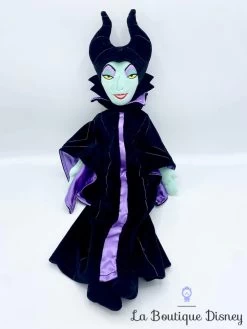 Poupée Chiffon Maléfique La Belle Au Bois Dormant 60ème Anniversaire Disney Store Peluche Méchant Villains 59 Cm