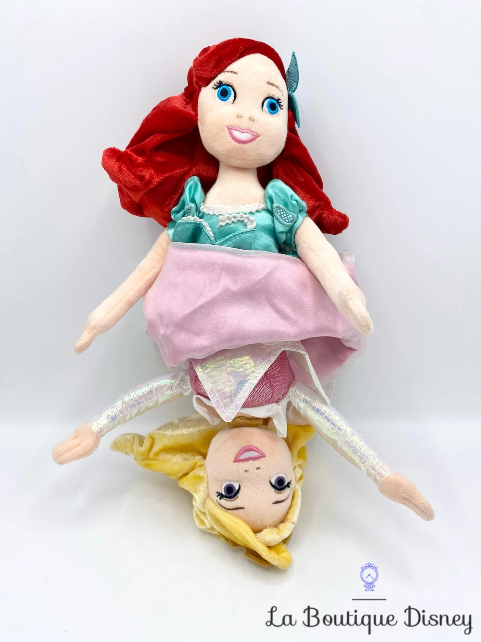 Poupée Chiffon Réversible Aurore Ariel Walt Disney World Disneyland Resort USA Peluche Princesses Double 40 Cm 3 Poupée Chiffon Réversible Aurore Ariel Walt Disney World Disneyland Resort USA Peluche Princesses Double 40 Cm
