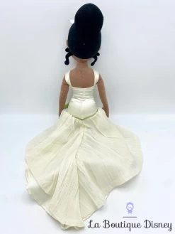 Poupée Chiffon Tiana Mariée La Princesse Et La Grenouille Disney Store Peluche Princesse Vert Fleur 53 Cm -Disney poupee chiffon tiana mariee la princesse et la grenouille mariage disney store peluche bouquet 6