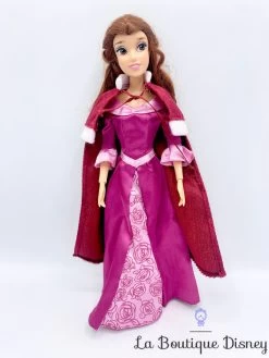 Poupée Chantante Belle La Belle Et La Bête Disney Store Poupée Musicale Rose Hiver
