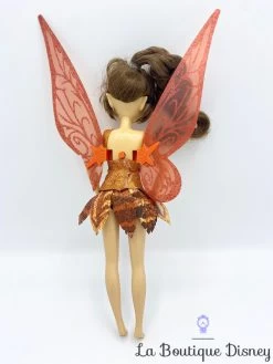 Poupée Noa Disney Fairies Disney Store Clochette Et La Créature Légendaire Fée Ailes Orange 30 Cm -Disney poupee noa disney fairies disney store fee clochette orange marron 1