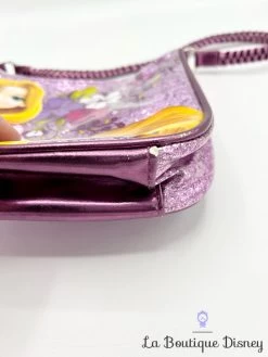 Sac à Main Raiponce Disney Store Bandoulière Déguisement Rapunzel Violet Paillettes -Disney sac a main raiponce disney store violet paillettes 3