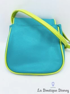 Sac à Main Fée Clochette Disney Store Peter Pan Bandoulière Bleu Vert Fleur -Disney sac bandouliere fee clochette disney store jaune bleu peter pan fleurs ete sac a main 7