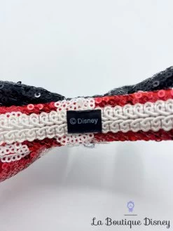 Serre Tête Oreilles Minnie Mouse Sequins Disney Pois Rouge Strass Taille Enfant -Disney serre tete oreilles minnie mouse sequins rouge pois disney primark ears enfant 1