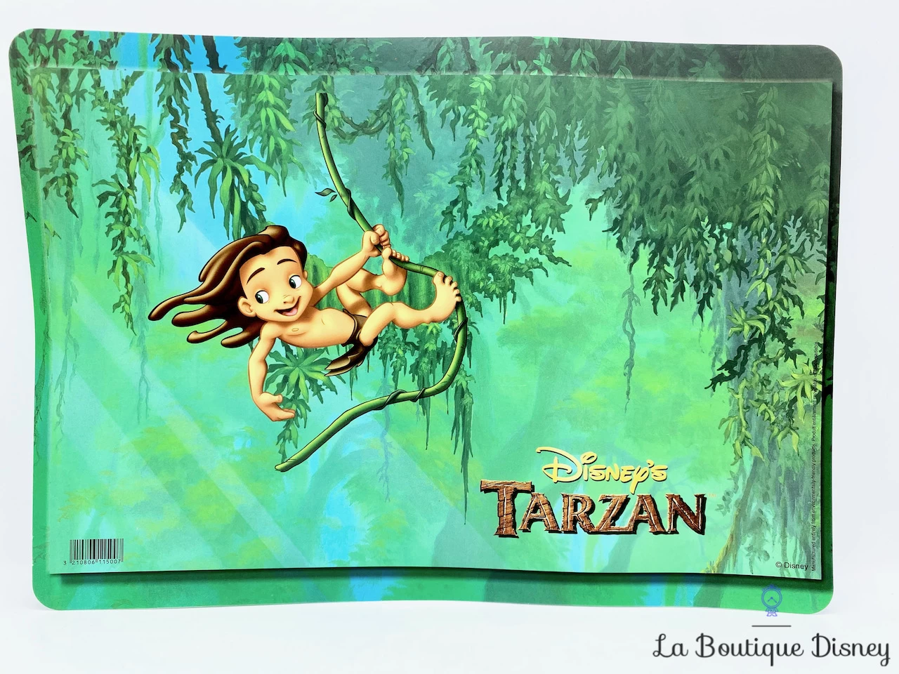 Set De Table Tarzan Disney's Jungle Vert Plastique 4 Set De Table Tarzan Disney's Jungle Vert Plastique – Image 2