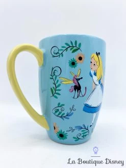 Tasse Alice Au Pays Des Merveilles Disney Store Mug Bleu Dessins Fleurs -Disney tasse alice au pays des merveilles disney store mug bleu fleurs dessins 6