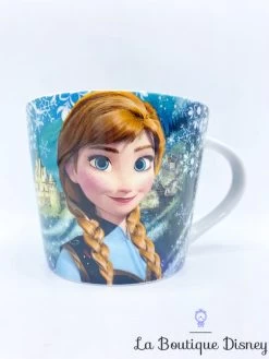 Tasse Anna La Reine Des Neiges Disney Frozen Mug Flocon Château Arendelle