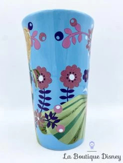 Tasse Anna La Reine Des Neiges Disney Store Mug Bleu Fleurs Haut -Disney tasse anna la reine des neiges disney store mug fleurs bleu 1