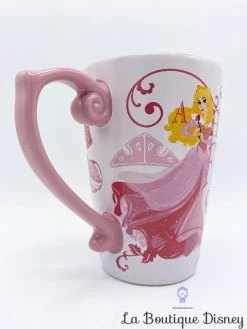Tasse Aurore La Belle Au Bois Dormant Disney Store Original Mug Rose Heart Full Of Song Fées -Disney tasse aurore la belle au bois dormant disney store mug rose heart full of song 2