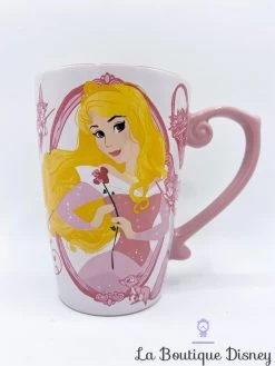 Tasse Aurore La Belle Au Bois Dormant Disney Store Original Mug Rose Heart Full Of Song Fées -Disney tasse aurore la belle au bois dormant disney store mug rose heart full of song 6