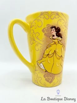 Tasse Belle La Belle Et La Bête Disney Store Mug Jaune Princesse -Disney tasse belle la belle et la bete disney store mug jaune 2