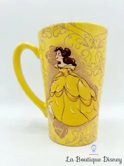 Tasse Belle La Belle Et La Bête Disney Store Mug Jaune Princesse -Disney tasse belle la belle et la bete disney store mug jaune 3