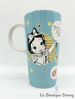Tasse Blanche Neige Animators Collection Disney Store 2018 Mug Bleu -Disney tasse blanche neige animators collection disney store mug bleu enfant 3