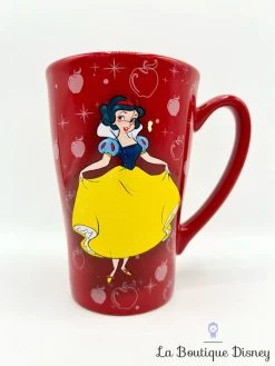 Tasse Blanche Neige Disney Store 2014 Mug Rouge Princesse Pomme 8 Tasse Blanche Neige Disney Store 2014 Mug Rouge Princesse Pomme -Disney tasse blanche neige dessin pomme disney store 2014 mug rouge 5