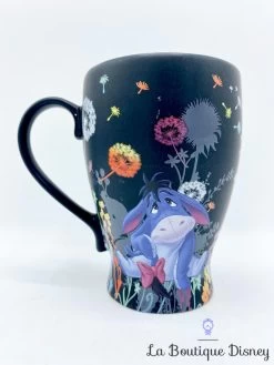 Tasse Bourriquet Fleurs Disney Store Mug Noir Winnie L'ourson âne Violet -Disney tasse bourriquet fleurs disney store mug winnie ourson noir fleurs 1