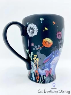 Tasse Bourriquet Fleurs Disney Store Mug Noir Winnie L'ourson âne Violet -Disney tasse bourriquet fleurs disney store mug winnie ourson noir fleurs 6