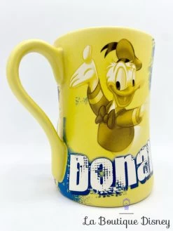 Tasse Donald Duck Disney Store Exclusive Mug Canard Jaune -Disney tasse donald duck jaune portrait disney store mug canard 4