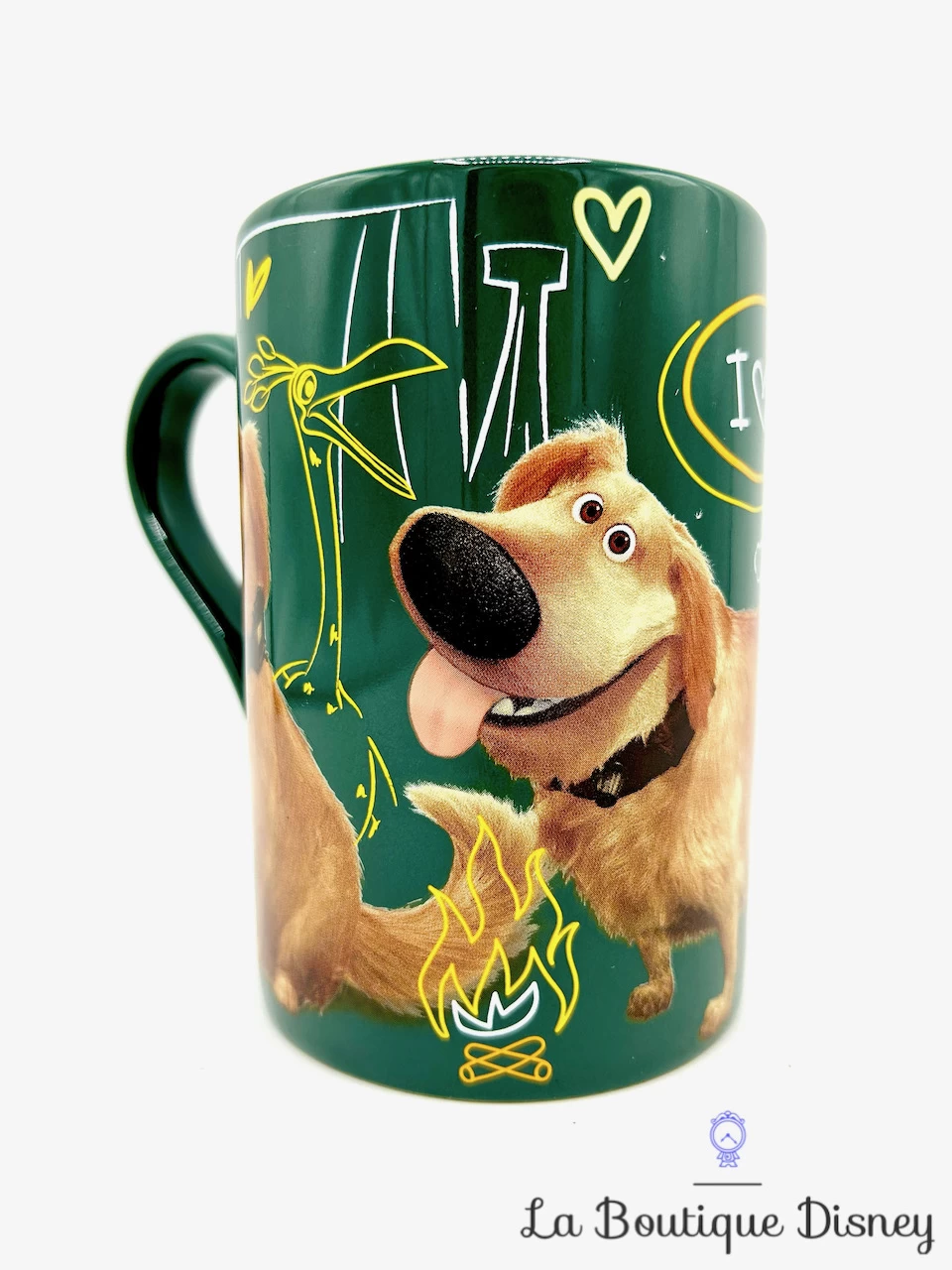 Tasse Doug Chien Là Haut Disney Store 2021 Mug Vert I Love You 3 Tasse Doug Chien Là Haut Disney Store 2021 Mug Vert I Love You