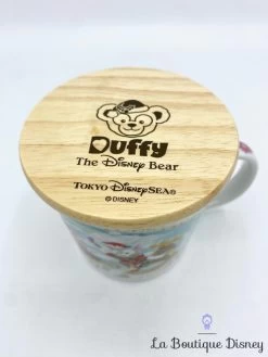 Tasse Duffy Very Merry Snowtime The Disney Bear Tokyo Disney Sea 2016 Japon Mug Ours Noël Christmas -Disney tasse duffy noel the disney bear tokyo disney sea mug couvercle bois 3