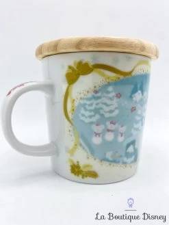 Tasse Duffy Very Merry Snowtime The Disney Bear Tokyo Disney Sea 2016 Japon Mug Ours Noël Christmas -Disney tasse duffy noel the disney bear tokyo disney sea mug couvercle bois 4