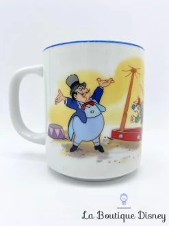 Tasse Dumbo The Walt Disney Company Japan Mug éléphant Cirque 10 Tasse Dumbo The Walt Disney Company Japan Mug éléphant Cirque -Disney tasse dumbo walt disney company mug japan vintage blanc dessin 5