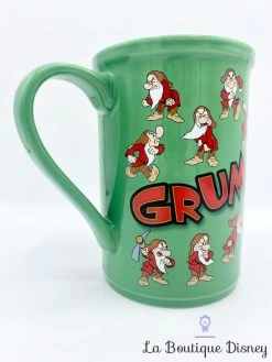 Tasse Grincheux Grumpy Disney Store Mug Blanche Neige Et Les Sept Nains Vert -Disney tasse grincheux grumpy vert rouge disney store mug blanche neige 2