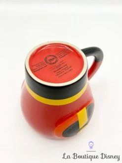 Tasse Indestructibles Disney Store 2014 Mug Logo Costume Rouge Relief 3D -Disney tasse indestructibles disney store mug rouge tee shirt relief 3d 3